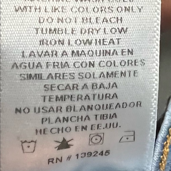 Fashion Nova Skinny Size 15 Light Blue Wash Distressed Jeans. - Picture 7 of 9